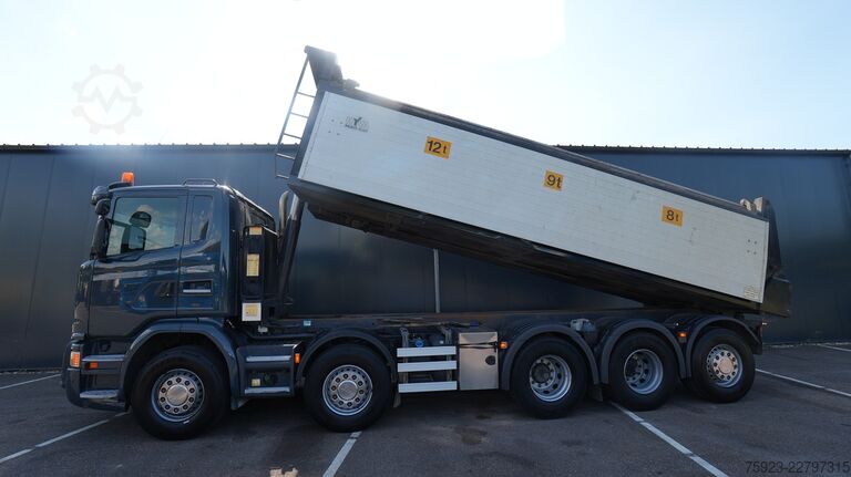 Kipper Scania G 410 10x4 Tipper truck 626.200km