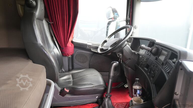 Kranwagen Scania R 580 V8 8X4 LOGTRANSPORT COMBI WITH KESLA 2112...
