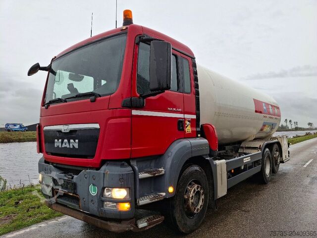 Tanker truck MAN TGS 26.440 GAS / LPG