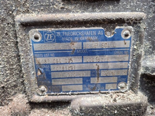 Gearbox ZF ECOMAT 4 6 HP 604 C