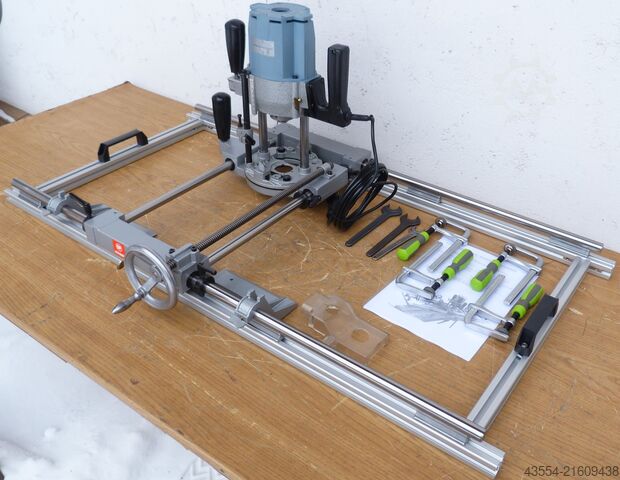 Stair stringer milling machine stair milling machine SCHEER mit Versand Typ TW4 mit Oberfräse HM16 TOP ZUSTAND