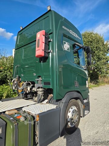 Standard tractor unit SCANIA R410 Tacho Gen2 / Blatt-Luft / Bycool
