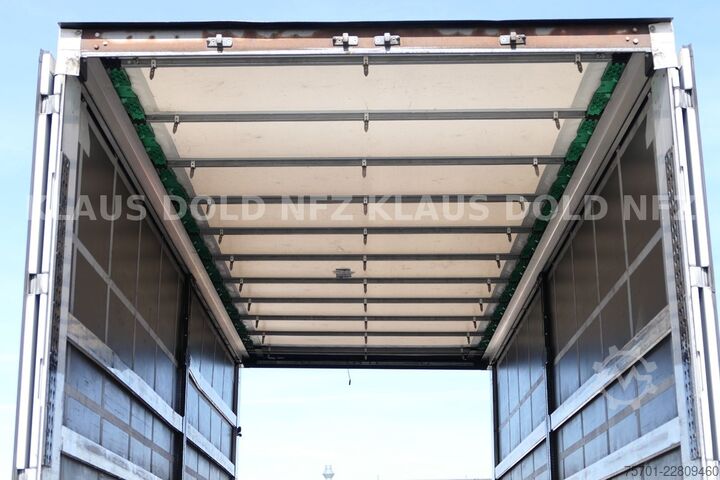 Flatbed truck with tarp MERCEDES-BENZ Actros 1863 Komplettzug Durchladesystem