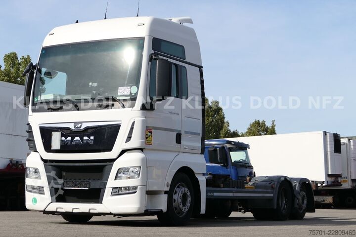 Swap body truck MAN TGX 24.440 BDF Retarder Lift-/Lenkachse Euro 6