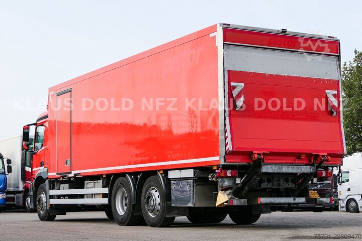 Refrigerated truck MERCEDES-BENZ Antos 2536 Kühlkoffer Retarder LBW Euro 6