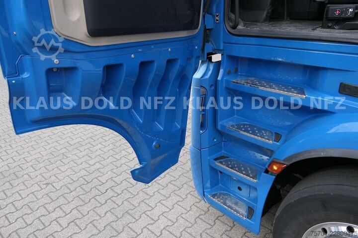 Flatbed truck with tarp MERCEDES-BENZ Actros 1863 Pritsche Plane Retarder LBW Euro 6