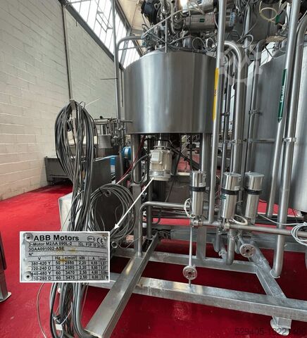 3C France – Skid Cuve 1000 L + Fondoir 150 L  3C France – Skid Cuve 1000 L + Fondoir 150 L