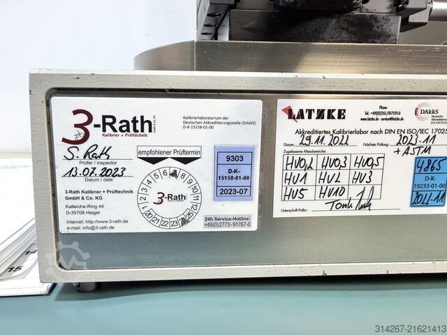 Härteprüfgerät ZwickRoell ZHV10