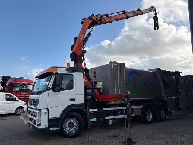 Kranwagen Volvo FM 370 EEV 6X2 + HIAB 244 EP-3 HIPRO + WASH/VAC...