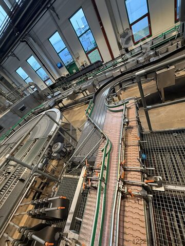 Krones, KHS Meypack, Kisters, Logopack Abfülllinie für Glasflaschen (Einweg) (1999) Krones, KHS Abfülllinie für Glasflaschen (Einweg)