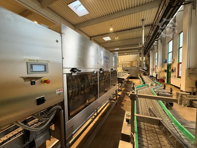 Krones, KHS Meypack, Kisters, Logopack Abfülllinie für Glasflaschen (Einweg) (1999) Krones, KHS Abfülllinie für Glasflaschen (Einweg)