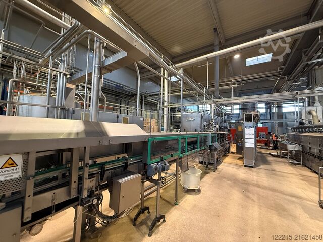 Krones, KHS Meypack, Kisters, Logopack Abfülllinie für Glasflaschen (Einweg) (1999) Krones, KHS Abfülllinie für Glasflaschen (Einweg)