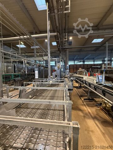 Krones, KHS Meypack, Kisters, Logopack Abfülllinie für Glasflaschen (Einweg) (1999) Krones, KHS Abfülllinie für Glasflaschen (Einweg)