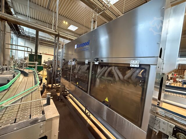 Krones, KHS Meypack, Kisters, Logopack Abfülllinie für Glasflaschen (Einweg) (1999) Krones, KHS Abfülllinie für Glasflaschen (Einweg)