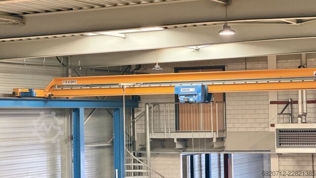 Inkl. Stahlkonstruktion + 2x Auflageboden Abus 2x Overhead crane 16.240 mm / 5 ton