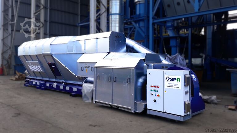 Leicht-/Schwerstromtrommelseparator NIHOT SDi 800