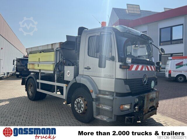 Truck chassis Mercedes-Benz Atego 1828 L 4x2,Rechtslenker, Winterdienstplatte