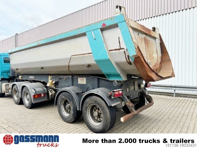 Tipper semitrailer Carnehl CHKS/HH, Stahlmulde ca. 25m³