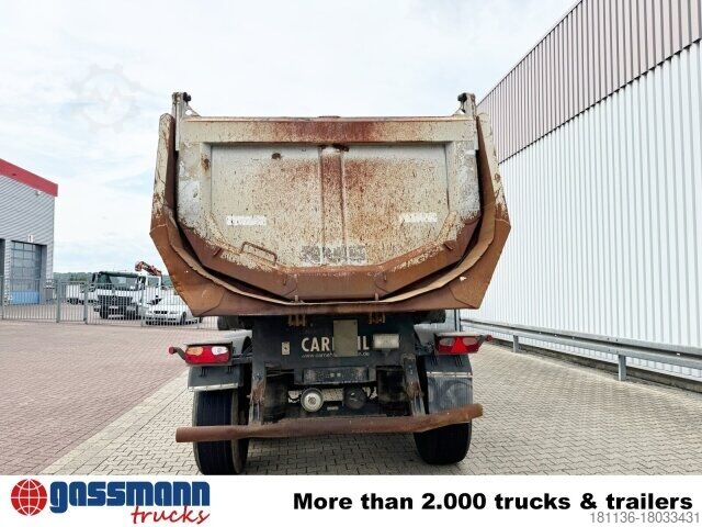 Tipper semitrailer Carnehl CHKS/HH, Stahlmulde ca. 25m³