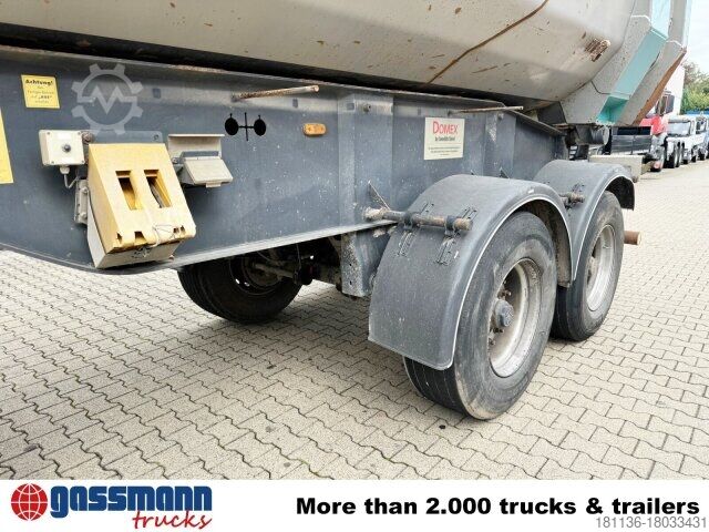 Tipper semitrailer Carnehl CHKS/HH, Stahlmulde ca. 25m³