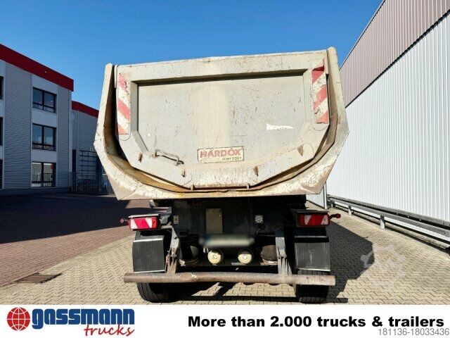 Tipper semitrailer Carnehl CHKS/HH, Stahlmulde ca. 25m³