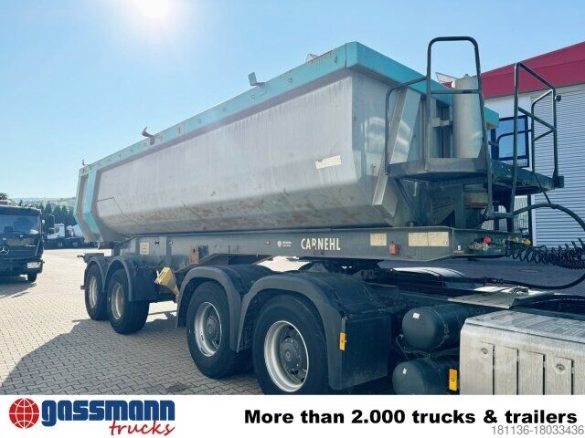 Tipper semitrailer Carnehl CHKS/HH, Stahlmulde ca. 25m³