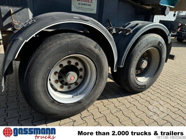 Tipper semitrailer Carnehl CHKS/HH, Stahlmulde ca. 25m³