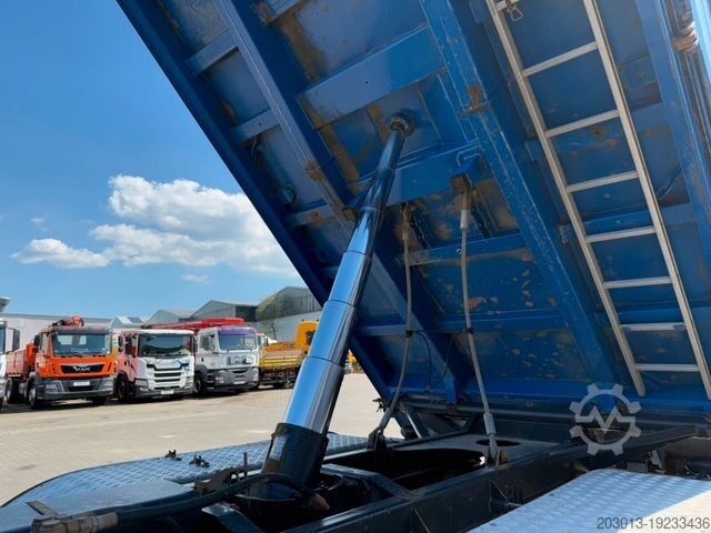 Tipper truck SCANIA P 450 6x4 Dreiseitenkipper DAUTEL