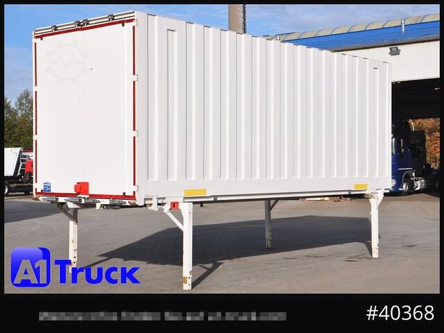 Swap body with box structure KRONE WB 7,45 Wechselbrücke, 2720mm innen, Portaltür