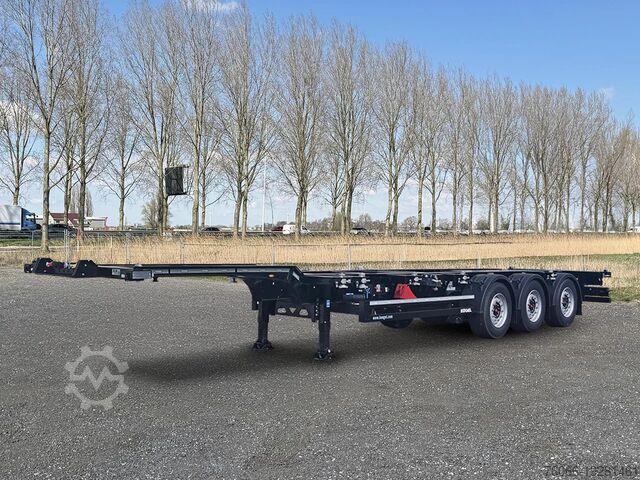 Containertransport Kögel S24-2 Port 40 Simplex 3-Axle Container Trailer ...
