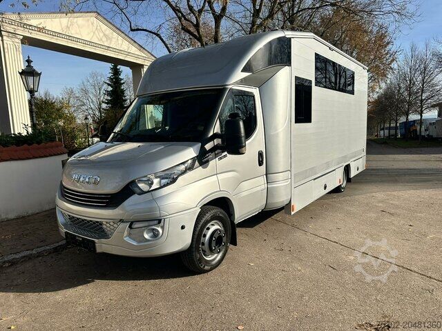 Livestock transporter Iveco Daily 2 Pferde Automatik, AHK