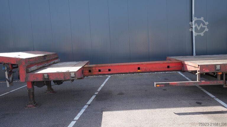 Semi-Tieflader Nooteboom MCO-48-03V 3 axle semi low loader extendable