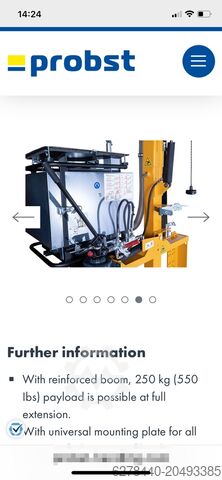 Construction machine Probst BV-Vario