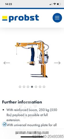 Construction machine Probst BV-Vario