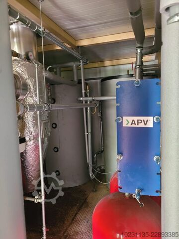 Mobile Container-Heizzentrale (Pellets/Biomasse) Pereko KSR 130 / Ba-120 (120-130 kW)
