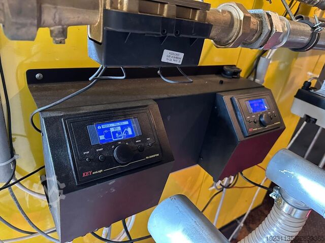 Mobile Container-Heizzentrale (Pellets/Biomasse) Pereko KSR 130 / Ba-120 (120-130 kW)