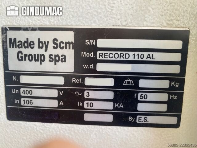 SCM  Record 110AL SCM Record 110AL