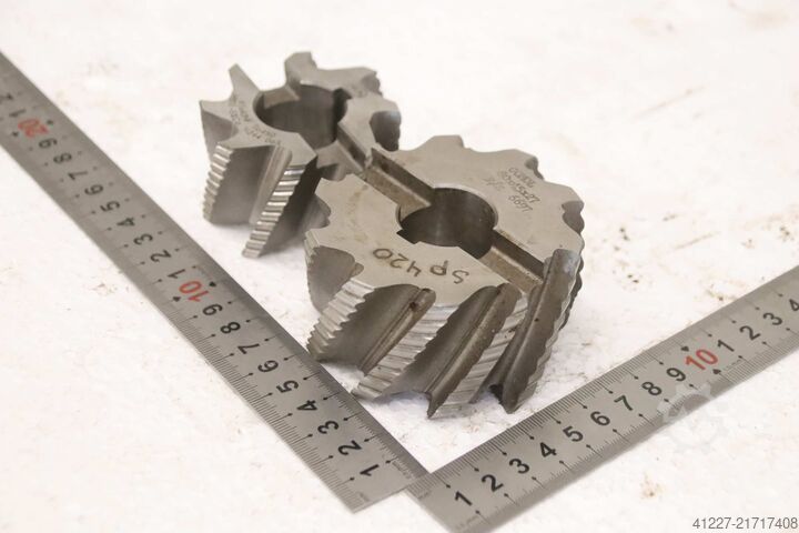 2 pieces of end mills Ø80/63 mm Comol Orion 80x45x27  63x40NF Sp450 HSSE