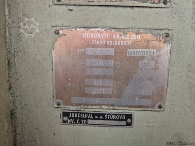 Double-column planer Kovosvit MAS HD 20 A