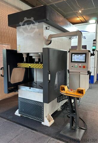 Hydraulic four column press KK-Industries Made in Europa Einständer C-Presse 100 t