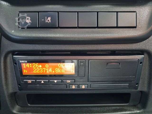 Closed box Iveco Daily 70C18 Koffer 7 TON LBW 1000 Kg Euro 6