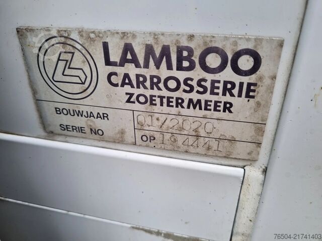 Closed box Iveco Daily 70C18 Koffer 7 TON LBW 1000 Kg Euro 6