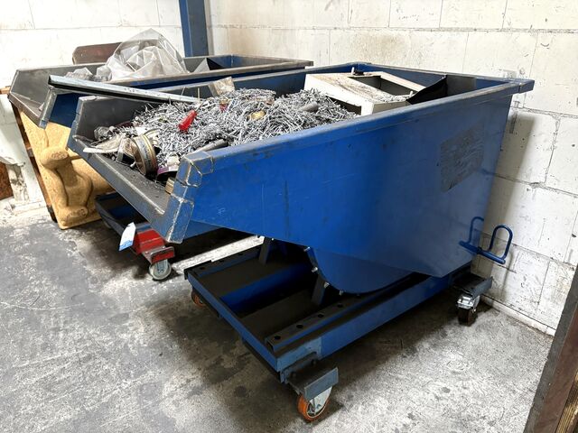 Lot of chip carts Chip Trailer (2x) 