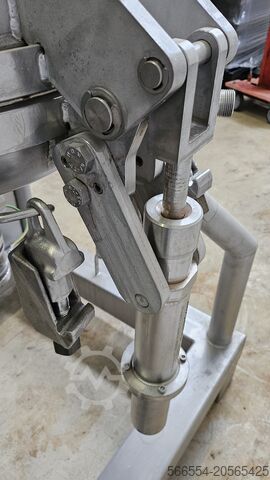 Filtrieranlage Bollazi & Co AG Edelstahl Druckfilter Nutsche Ø 600 mm