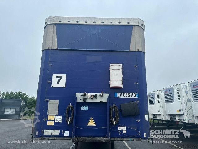 Auflieger mit Pritsche & Plane Schmitz Cargobull Curtainsider Mega