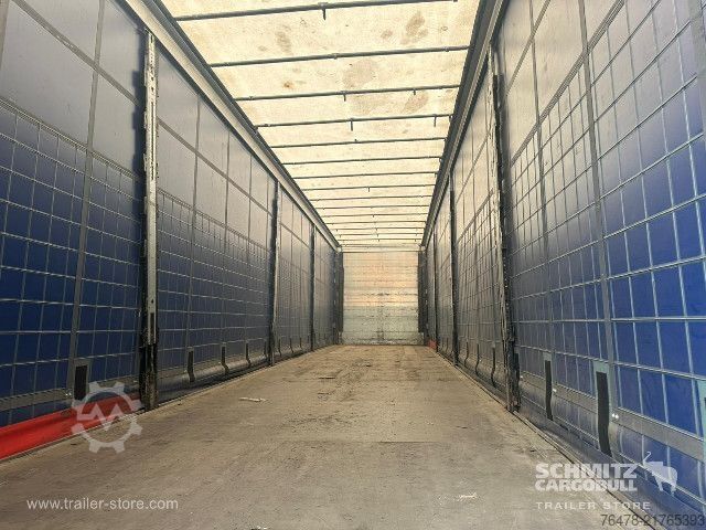 Auflieger mit Pritsche & Plane Schmitz Cargobull Curtainsider Mega
