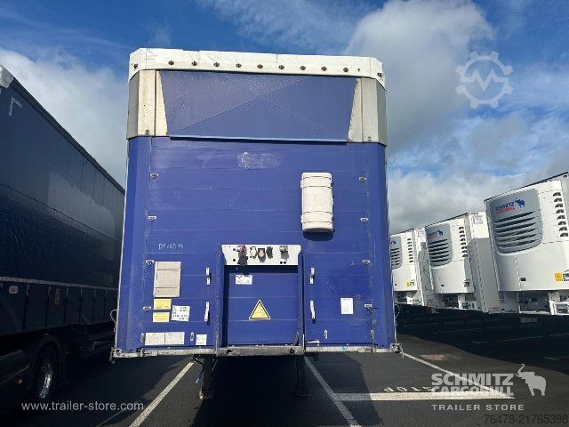 Auflieger mit Pritsche & Plane Schmitz Cargobull Curtainsider Mega