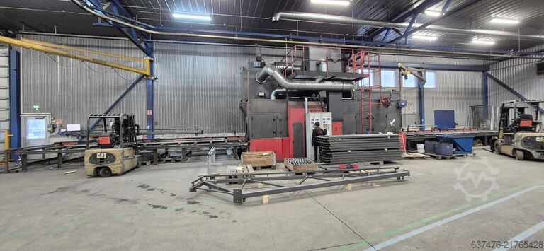 Industrielle Sandstrahlmaschine Poltech PME 1500x1000