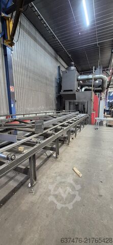 Industrielle Sandstrahlmaschine Poltech PME 1500x1000