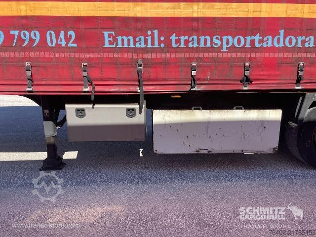 Auflieger mit Pritsche & Plane Krone Semitrailer Curtainsider Standard